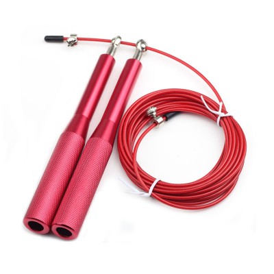 Aluminum Handle Adjustable Steel Wire Speed Jump Rope Bearing Skip Rope