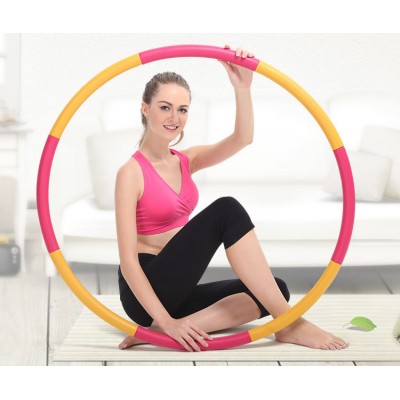 Hot sale high quality detachable NBR 95cm diameter fitness hoop